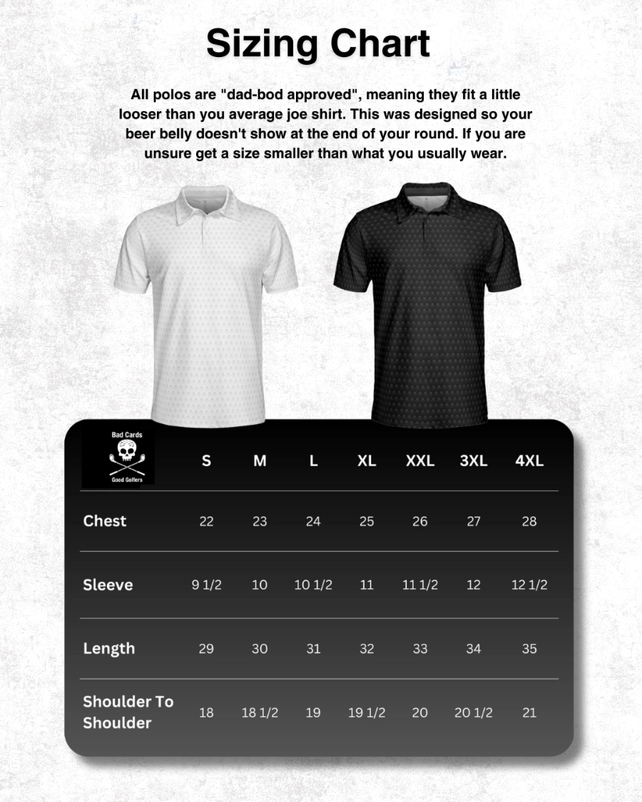 Bad Cards Performance Polo (Black)