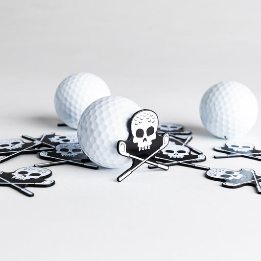 bad cards fore good golfers ball marker