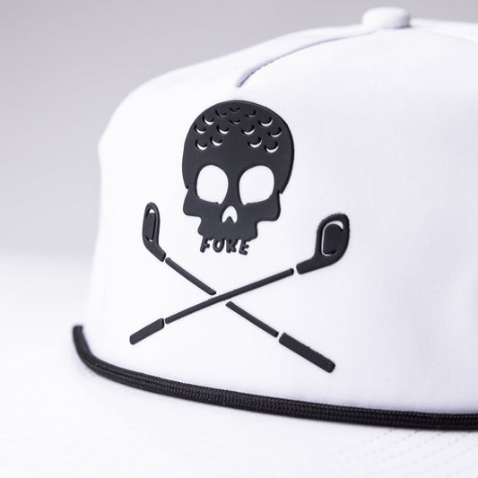 golfing hat white