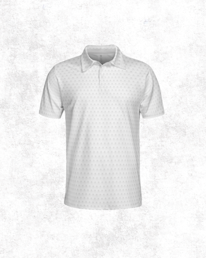 Bad Cards Performance Polo (White)