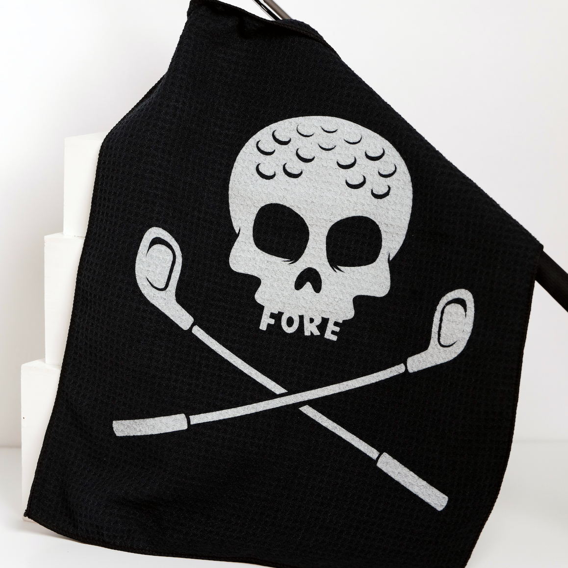 Old Charter Bourbon 12 Year Old Themed Golf Towel with Hook