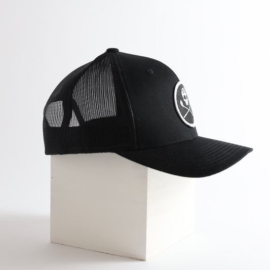 bad cards fore good golfers trucker hat