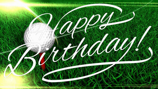 golf on birthday