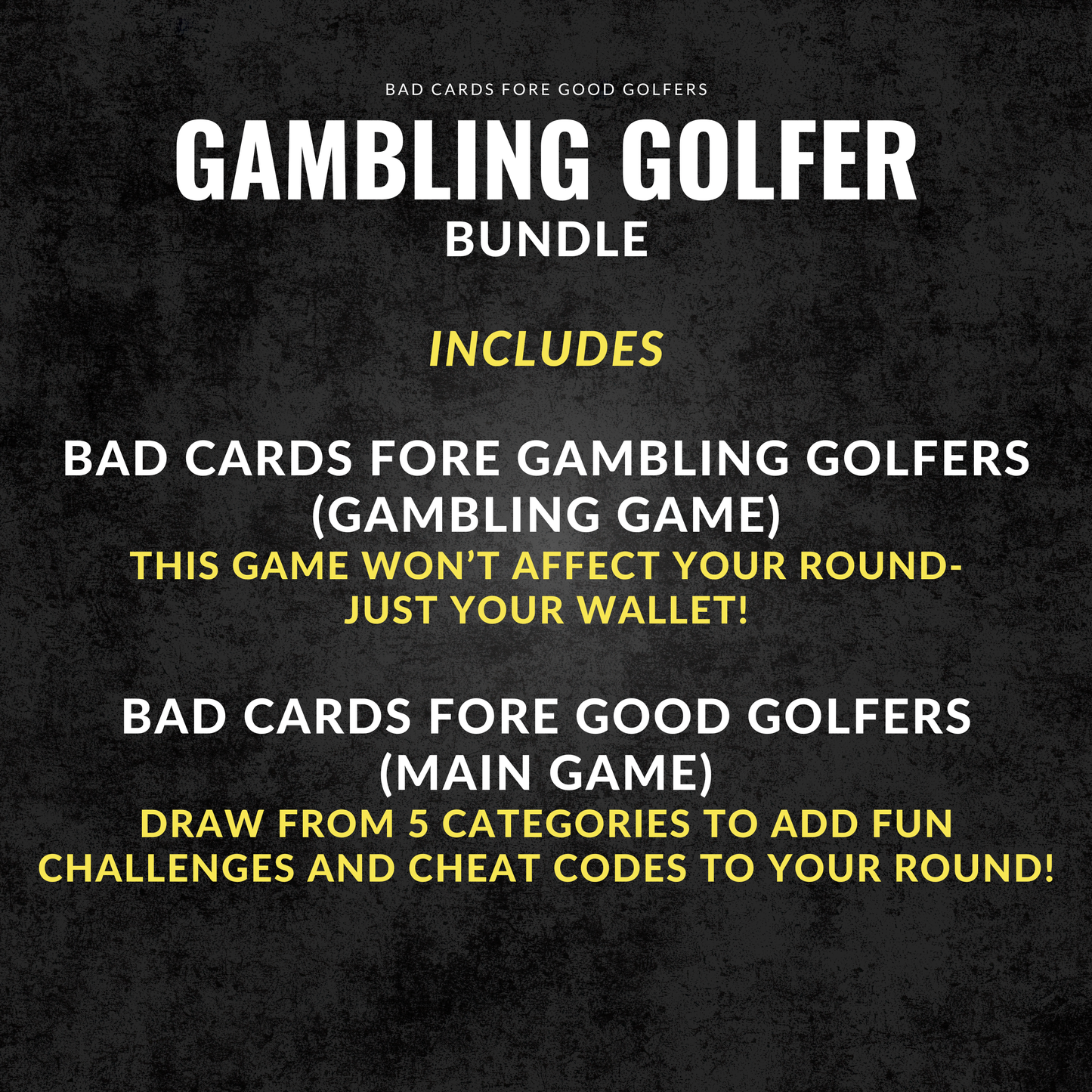Gambling Golfer Bundle