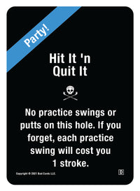 Bad Cards Fore Good Golfers (MAIN GAME)