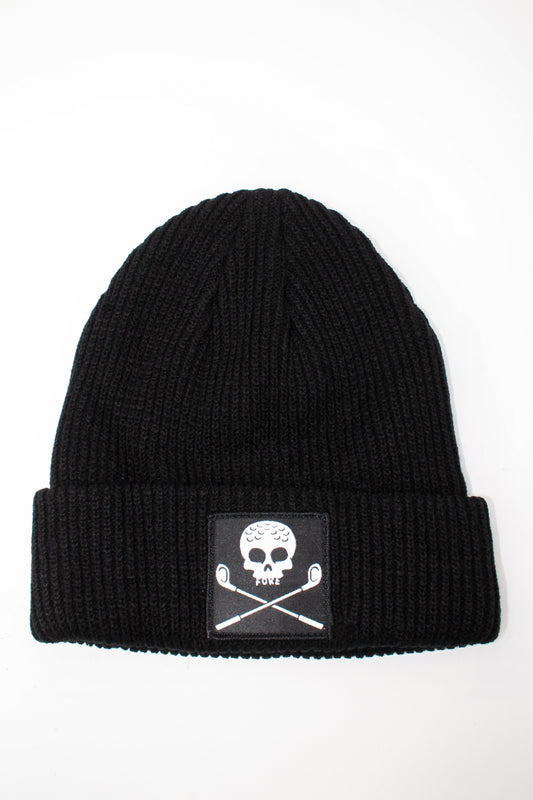 Knit Logo Beanie (Woven Patch)