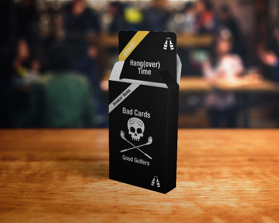 Drinkin Rules Expansion Pack N Bad Cards Fore Good Golfers